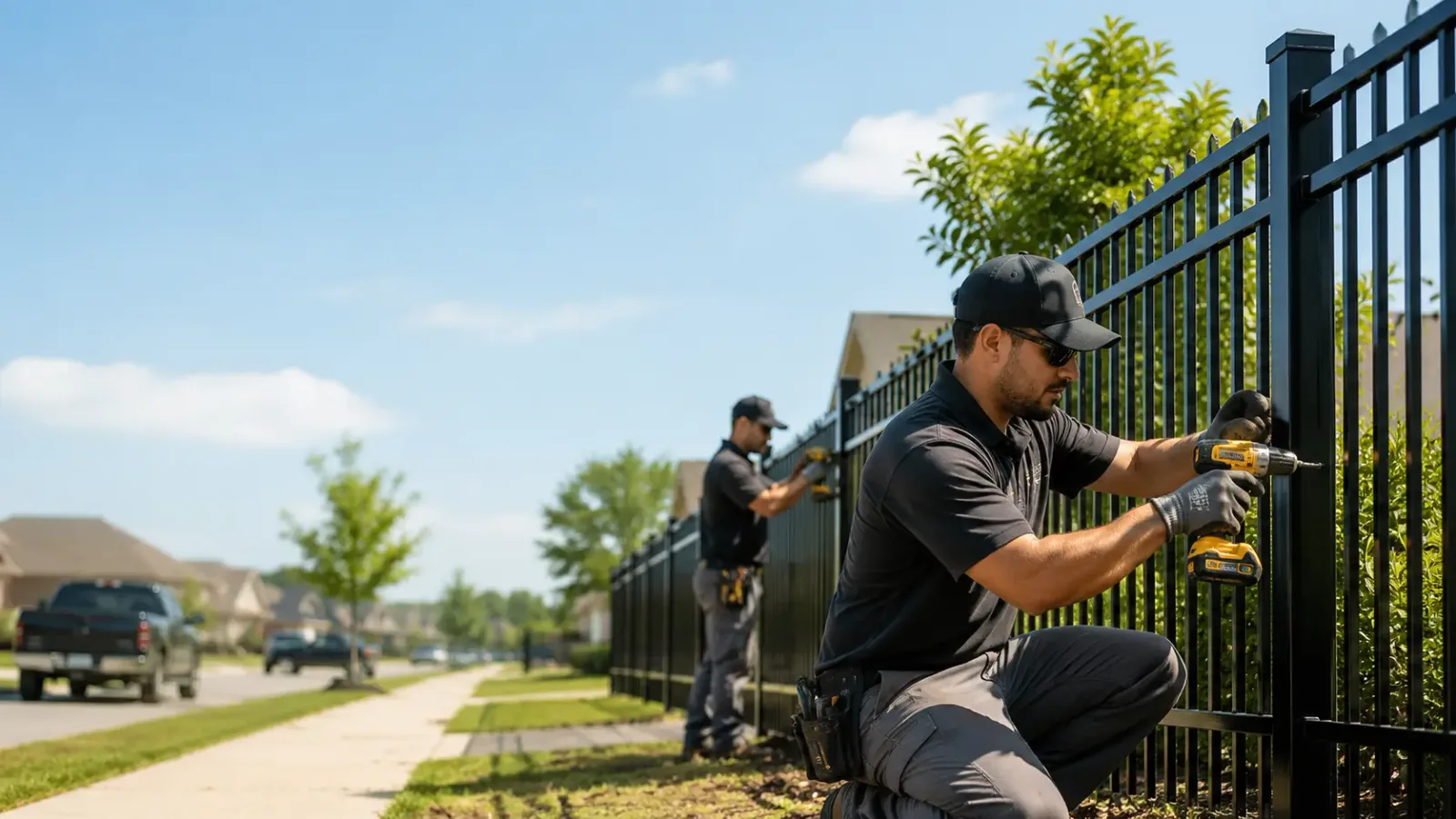 Metal Fence Installation in Endicott, NY